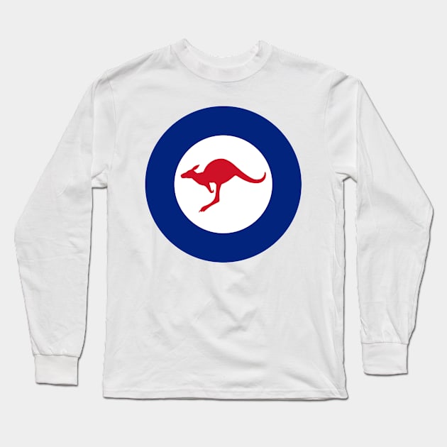 Australia Air Force Roundel Long Sleeve T-Shirt by rheyes